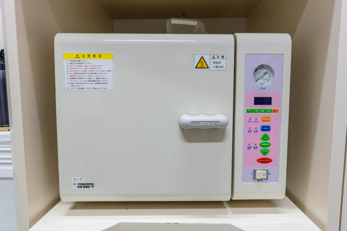 高圧蒸気滅菌器